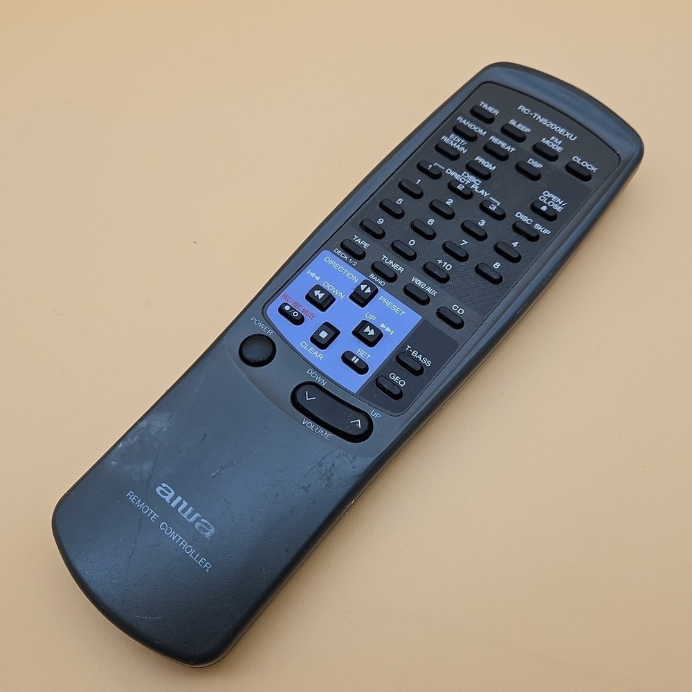 AIWA RC-TN5200EXU REMOTE CONTROL for CXN5200 CXN5200U NSX520 NSX5200 NSX5250